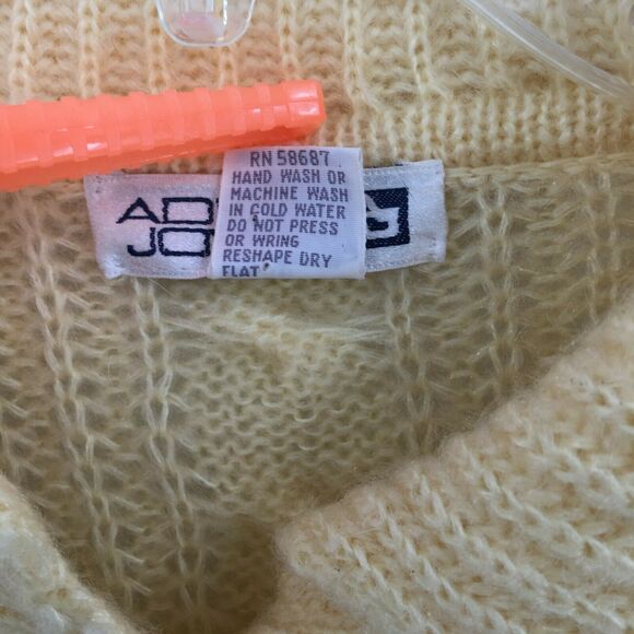 Vintage Adele Joyce Women's Front Buttons Cardigan Sweater Long Sleeves Granny - Picture 3 of 9